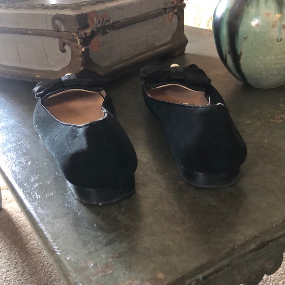 Black velvet flats - Picture 4 of 7